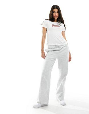 Jordan Slogan Slim T-Shirt in White