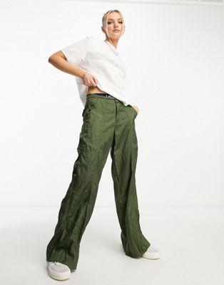 Lacoste Oversized Cotton T-Shirt in White with Logo