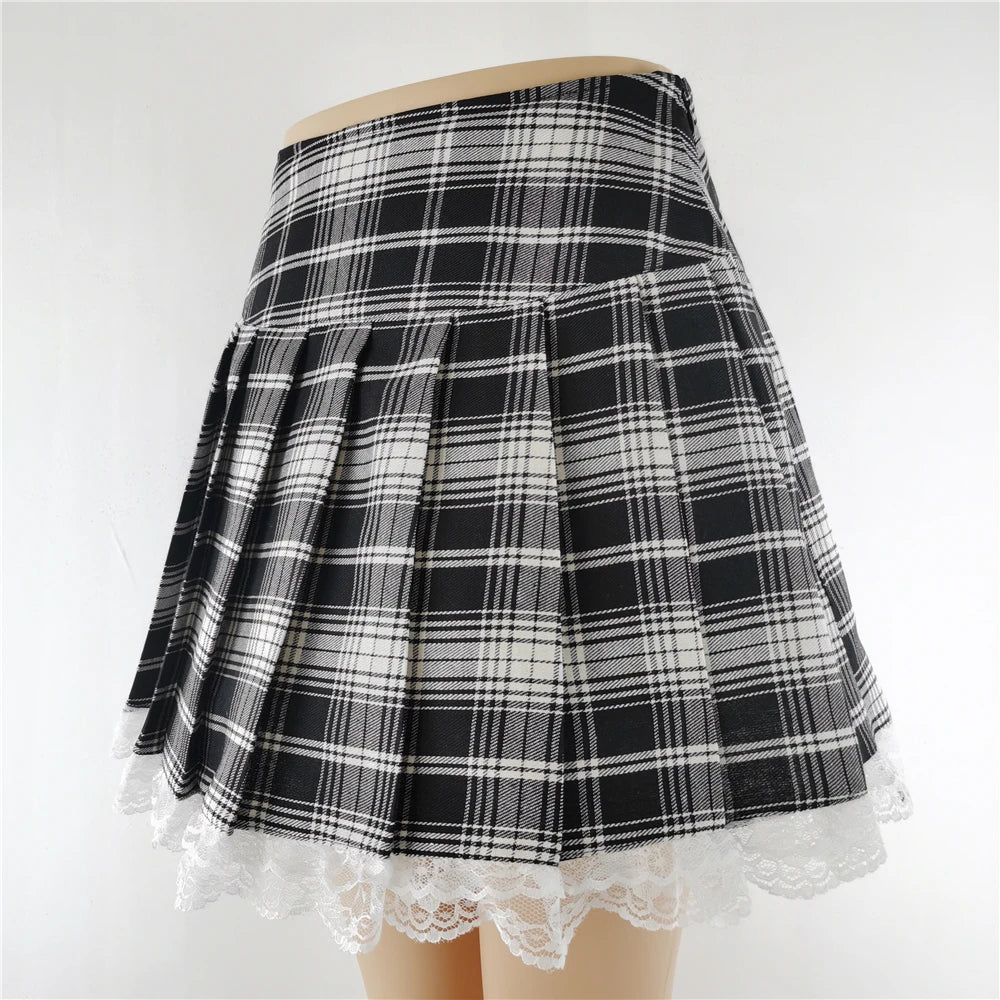 Cassies Kurations Punk Plaid Mini Skirt