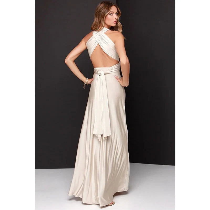 Cassies Kurations Convertible Boho Maxi Dress