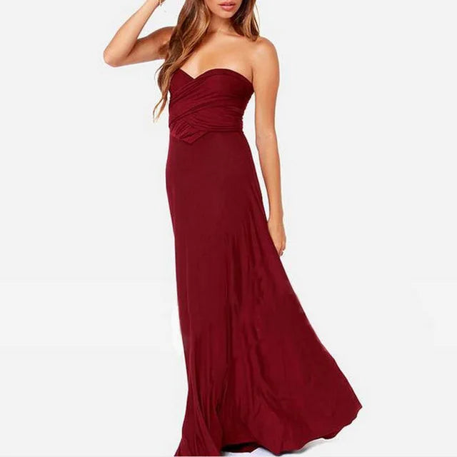Cassies Kurations Convertible Boho Maxi Dress