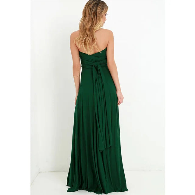 Cassies Kurations Convertible Boho Maxi Dress