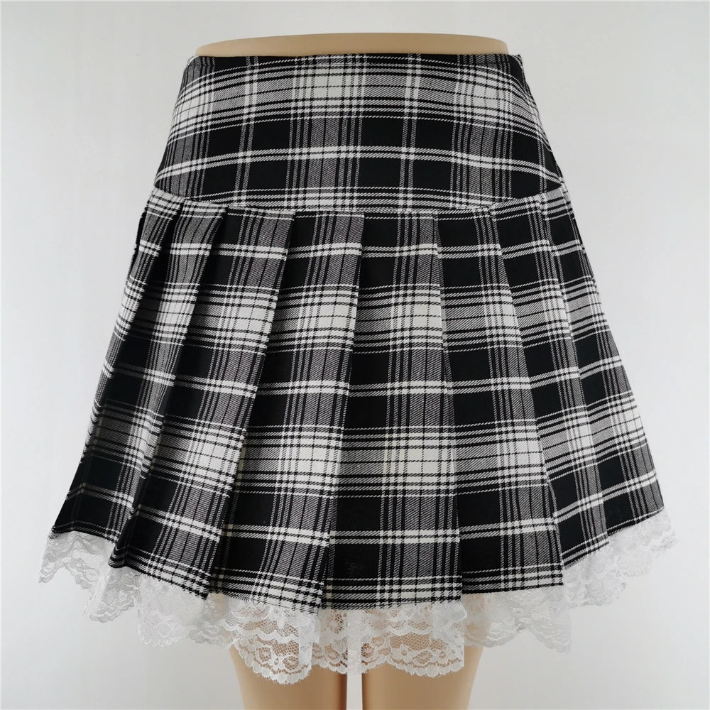 Cassies Kurations Punk Plaid Mini Skirt