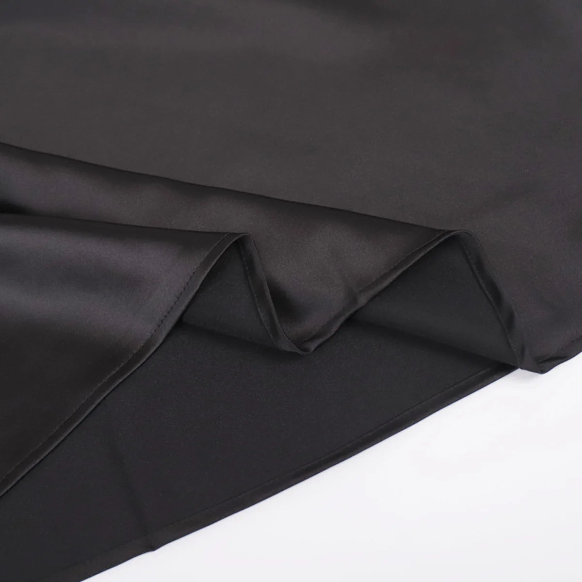 Tossy Satin High Waist Maxi Skirt in Purplish Grey