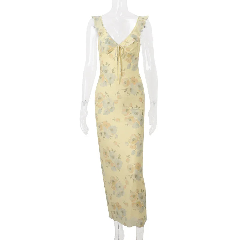 Cassies-Kurations Floral Bodycon Cami Dress
