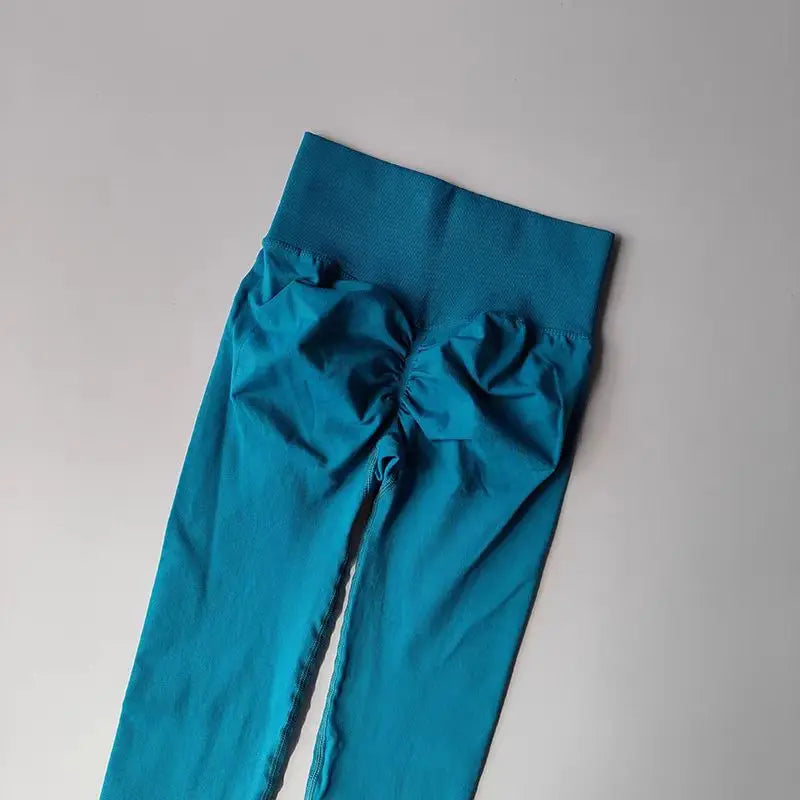 Cassies Kurations Seamless High Waist Yoga Leggings - Push Up, Hip Lift