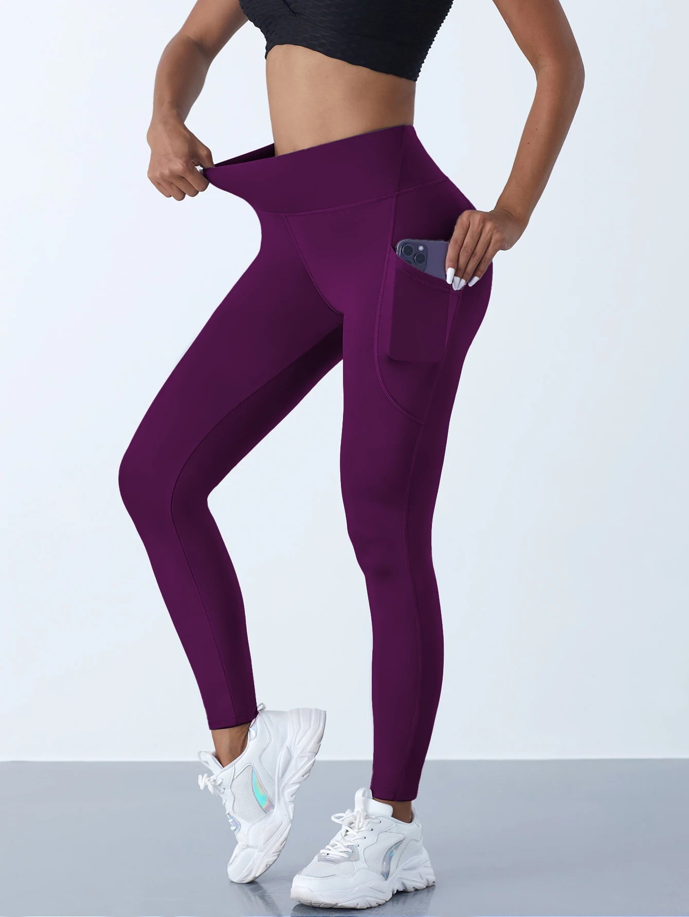 Cassies Kurations High Waist Stretch Leggings