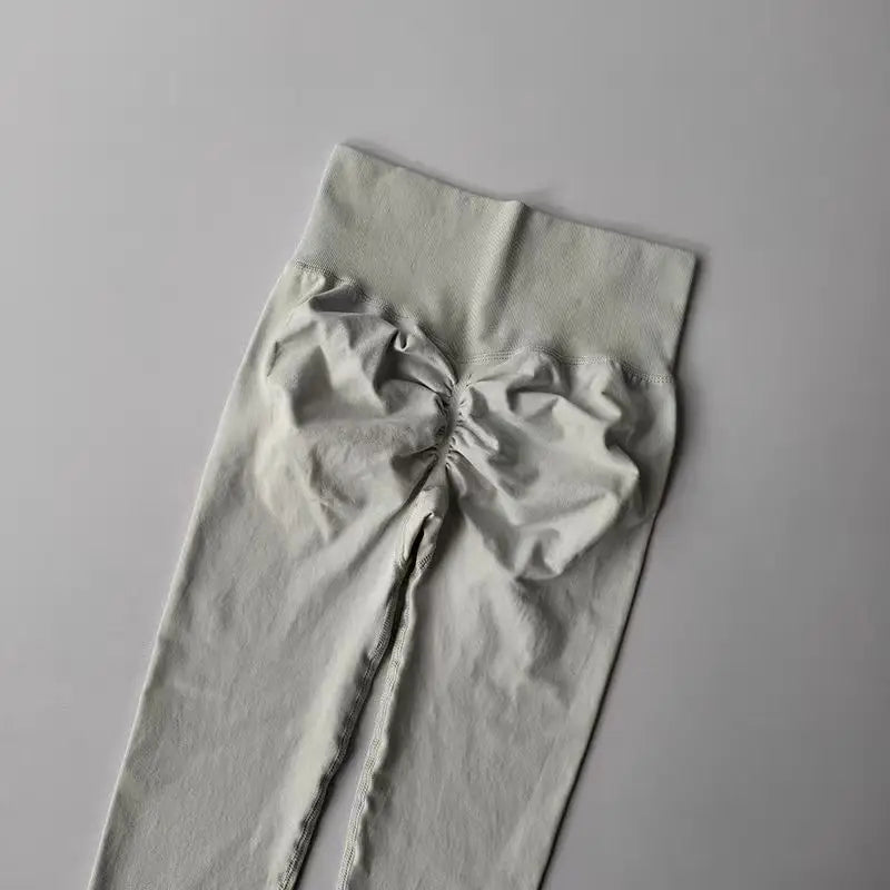 Cassies Kurations Seamless High Waist Yoga Leggings - Push Up, Hip Lift