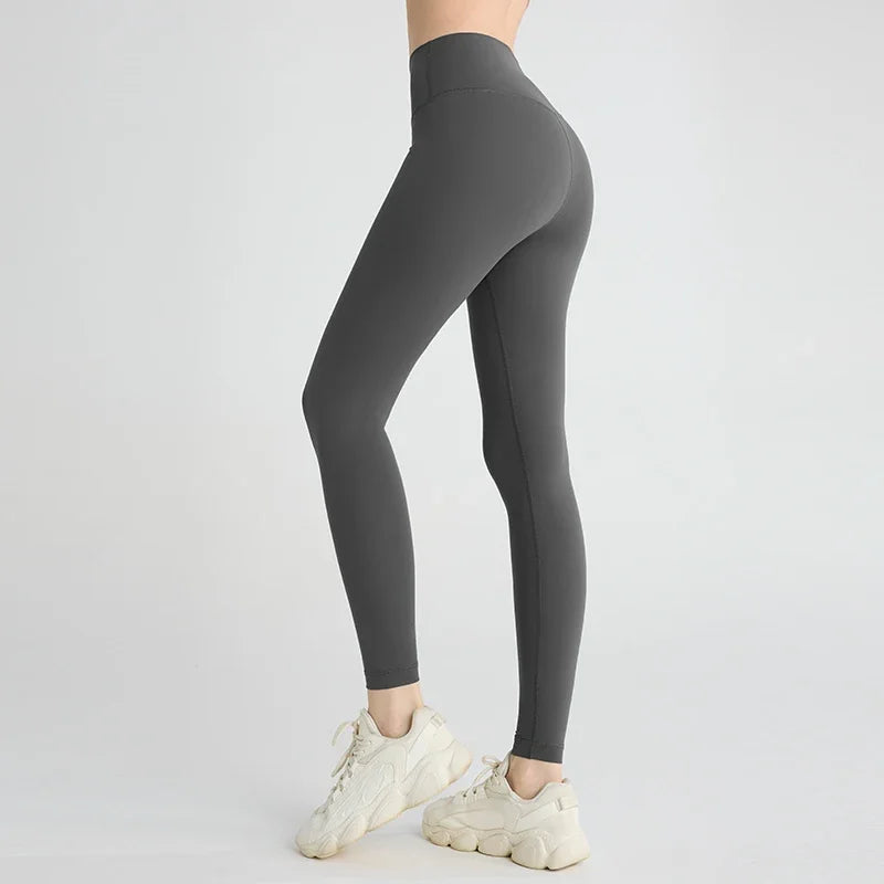 Naked Feeling Yoga Leggings in Light Khaki