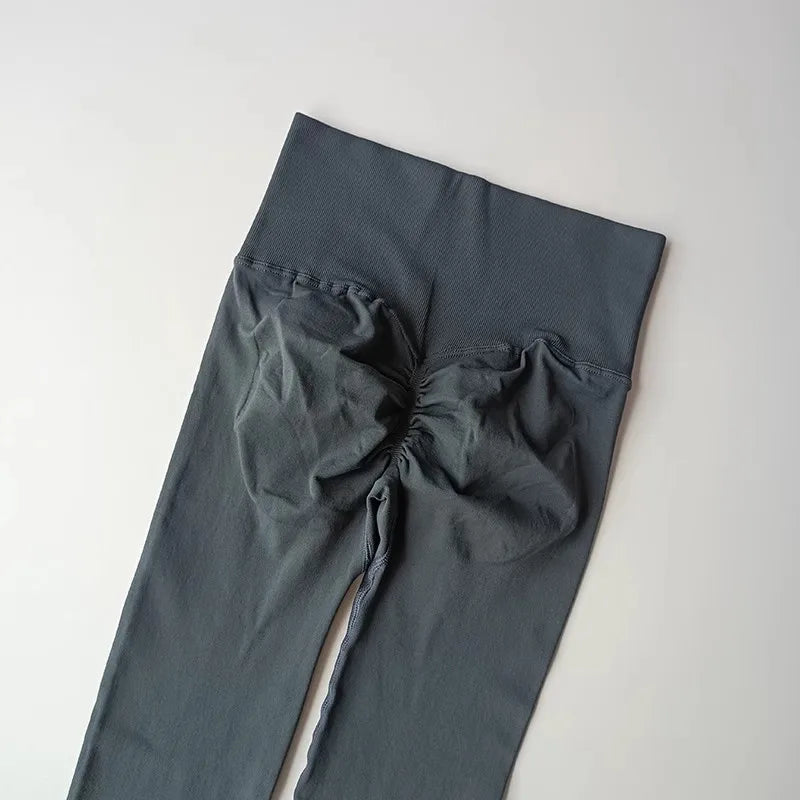 Cassies Kurations Seamless High Waist Yoga Leggings - Push Up, Hip Lift