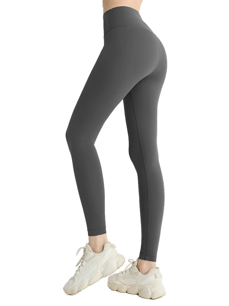 Naked Feeling Yoga Leggings in Light Khaki