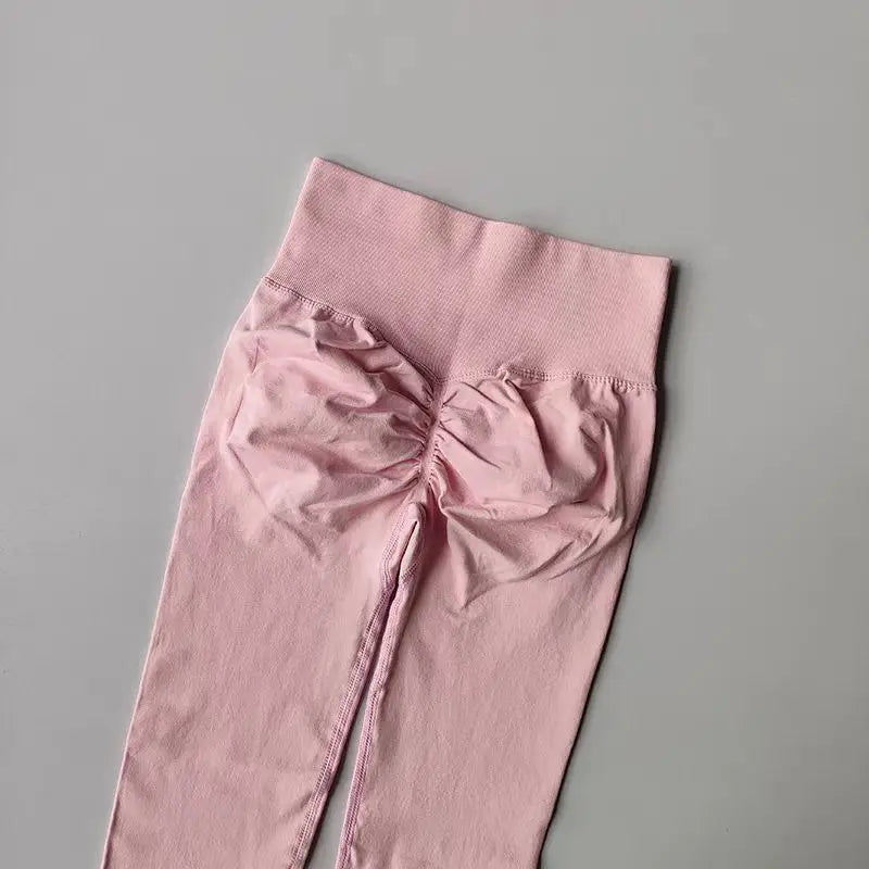 Cassies Kurations Seamless High Waist Yoga Leggings - Push Up, Hip Lift