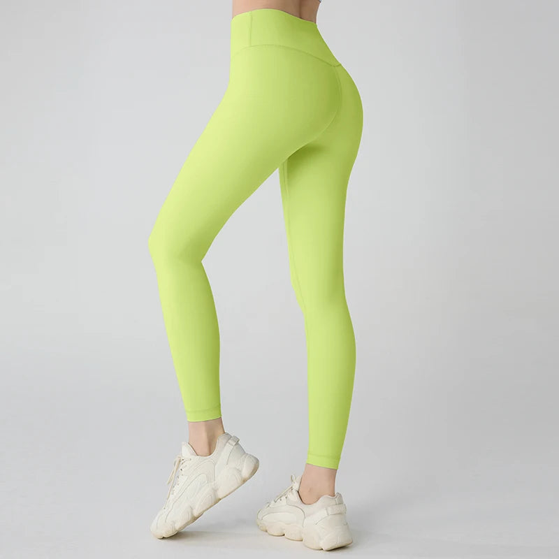Naked Feeling Yoga Leggings in Light Khaki