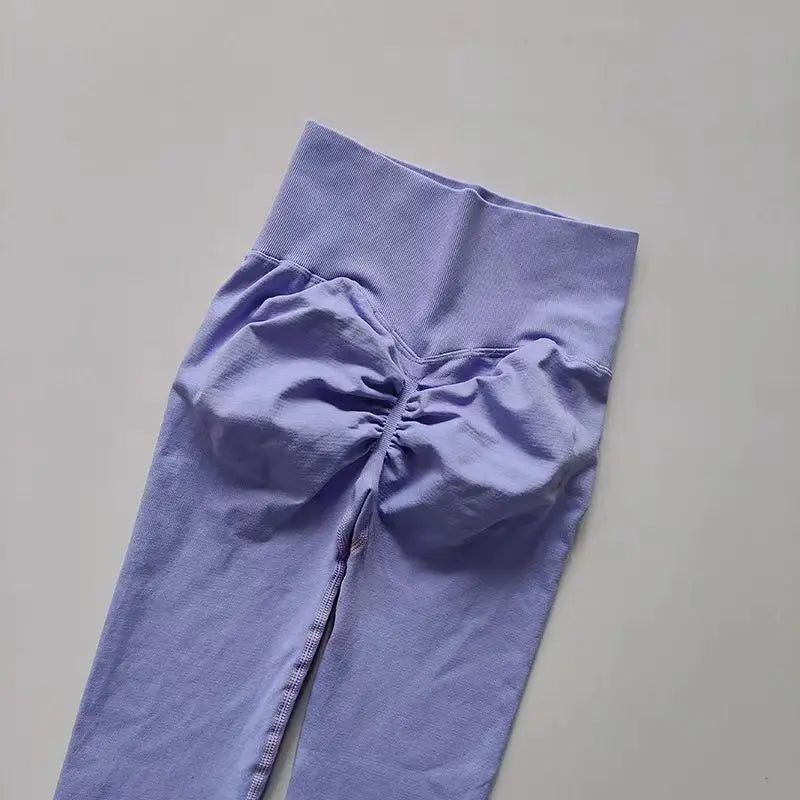 Cassies Kurations Seamless High Waist Yoga Leggings - Push Up, Hip Lift