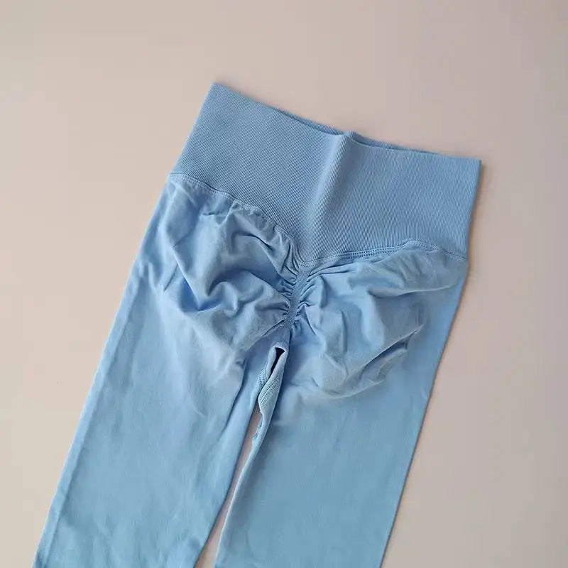 Cassies Kurations Seamless High Waist Yoga Leggings - Push Up, Hip Lift