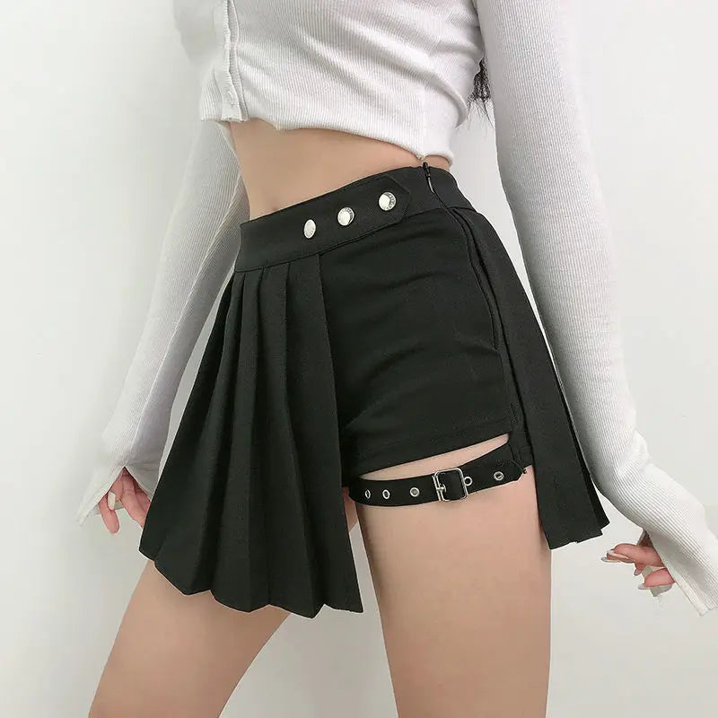 Cassies Kurations Punk Plaid Mini Skirt