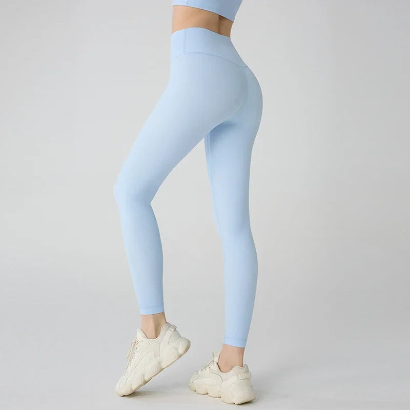 Naked Feeling Yoga Leggings in Light Khaki