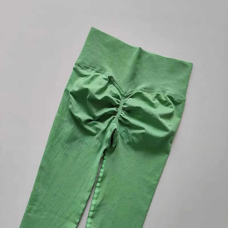 Cassies Kurations Seamless High Waist Yoga Leggings - Push Up, Hip Lift