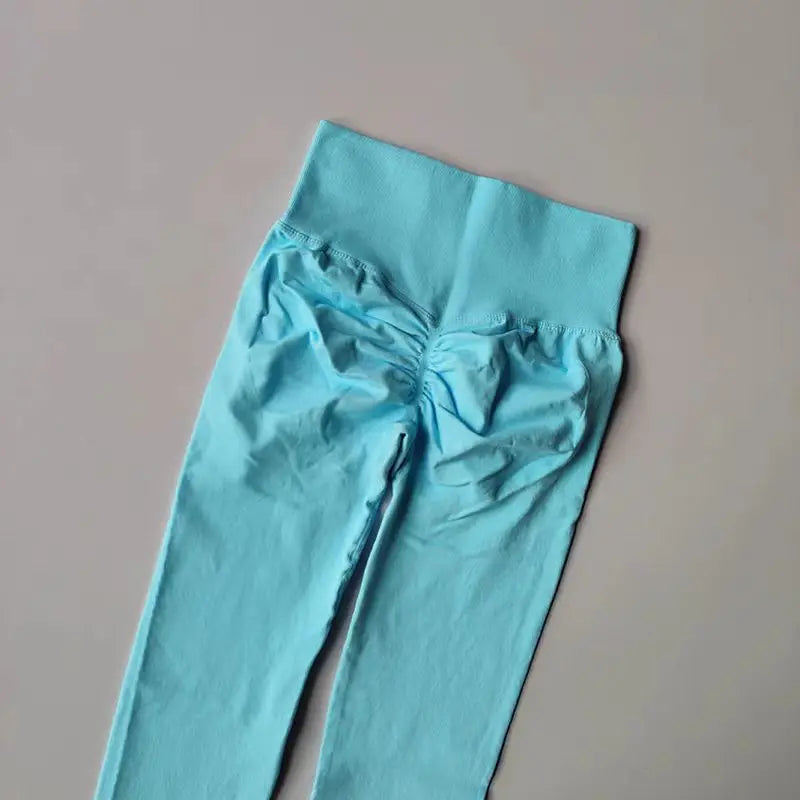 Cassies Kurations Seamless High Waist Yoga Leggings - Push Up, Hip Lift