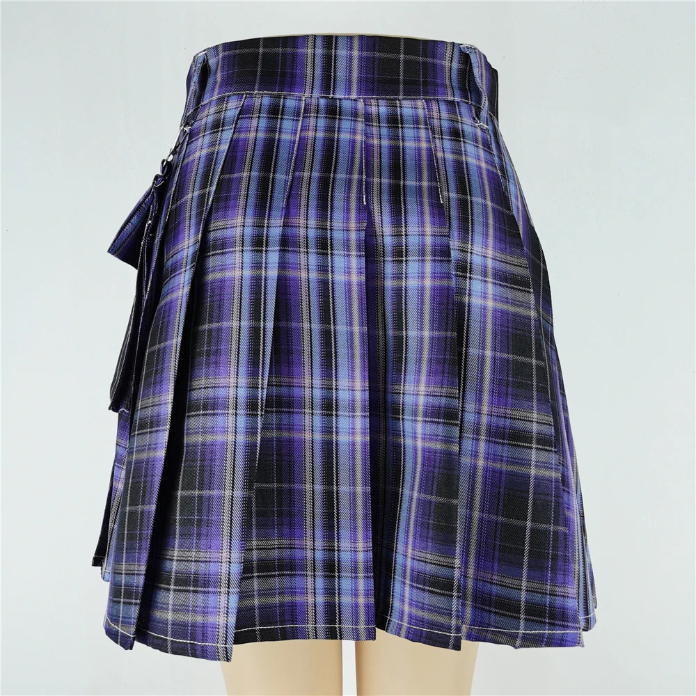 Cassies Kurations Punk Plaid Mini Skirt