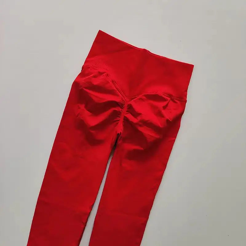 Cassies Kurations Seamless High Waist Yoga Leggings - Push Up, Hip Lift