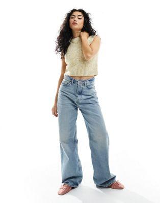 Knitted Ombre Tank Top in Yellow