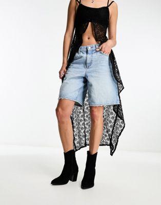 Black Faux-Suede Western Boots