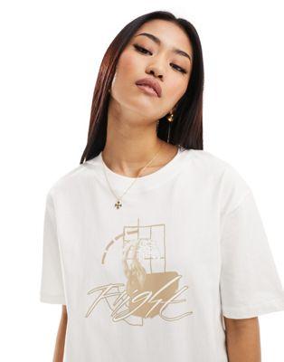 Jordan Boxy Graphic T-Shirt in White