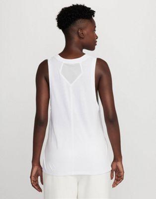 Jordan Diamond Jumpman Tank Top in White