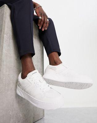 Lacoste L005 Leather Sneakers in White