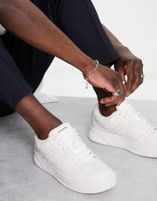 Lacoste L005 Leather Sneakers in White