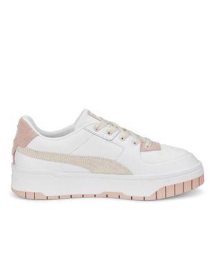 Puma Cali Dream Color Pop Sneakers in White/Pink