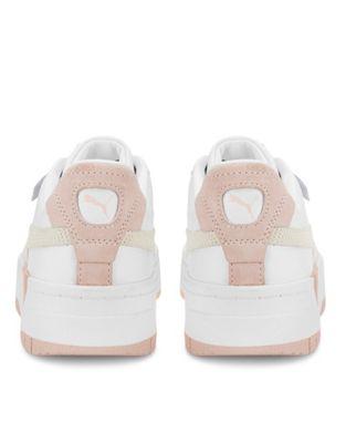 Puma Cali Dream Color Pop Sneakers in White/Pink