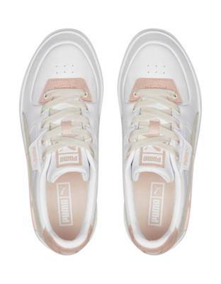 Puma Cali Dream Color Pop Sneakers in White/Pink